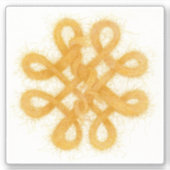 Sticker en vinyle OR CELTIC KNOT 4" (Devant)