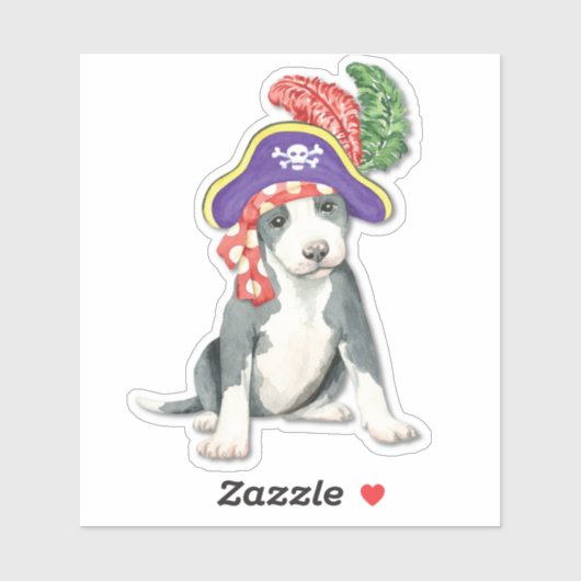 Sticker en vinyle Pirate Pit (Feuille)