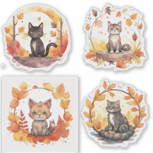 Sticker en vinyle pour chats Mabon (Devant)