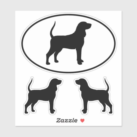 Sticker en vinyle pour chiens de race de chien de (Feuille)
