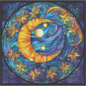 Sticker en vinyle pour corps céleste (Devant)