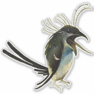 Sticker en vinyle pour oiseaux Hieronymus Bosch