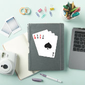 Sticker en vinyle quatre As (Couverture iPad)