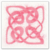 Sticker en vinyle rose CELTIC KNOT 8" (Devant)