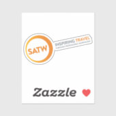 Sticker en vinyle SATW (Feuille)