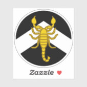 Sticker en vinyle SCA al-Barran (Feuille)