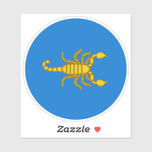 Sticker en vinyle SCA al-Sahid (Feuille)