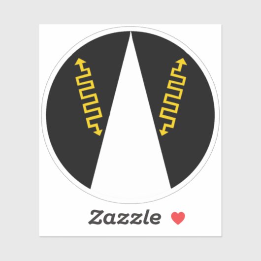 Sticker en vinyle SCA Andelcrag (Feuille)