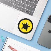 Sticker en vinyle SCA Ansteorra (Ordinateur portable avec iPhone)