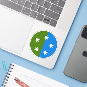 Sticker en vinyle SCA Ayreton (Ordinateur portable avec iPhone)
