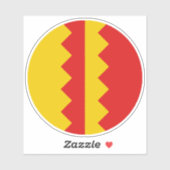 Sticker en vinyle SCA Bonwicke (Feuille)