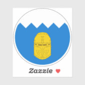 Sticker en vinyle SCA Bronzehelm (Feuille)