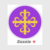 Sticker en vinyle SCA Calontir Ensign (Feuille)