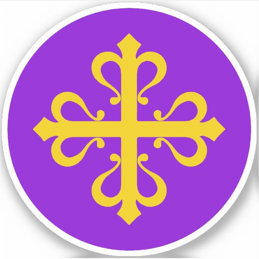 Sticker en vinyle SCA Calontir Ensign (Devant)