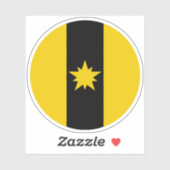 Sticker en vinyle SCA Chemin Noir (Feuille)