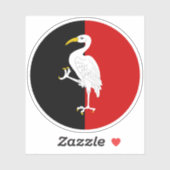 Sticker en vinyle SCA Cranehaven (Feuille)