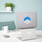 Sticker en vinyle SCA Crosston (Ordinateur portable sur le bureau)