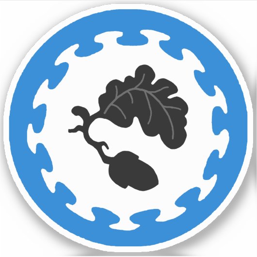 Sticker en vinyle SCA Darach (Devant)