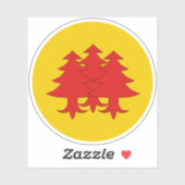 Sticker en vinyle SCA Drachenwald (Feuille)