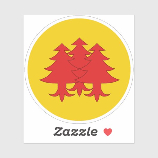 Sticker en vinyle SCA Drachenwald (Feuille)