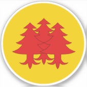 Sticker en vinyle SCA Drachenwald (Devant)