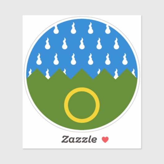 Sticker en vinyle SCA Endless Hills (Feuille)