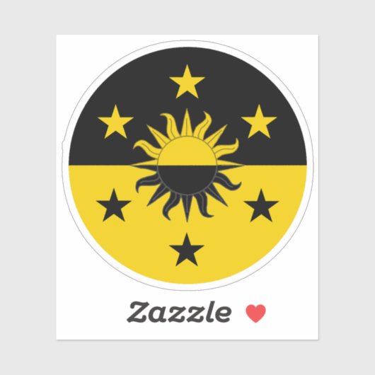 Sticker en vinyle SCA Eskalya (Feuille)