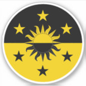 Sticker en vinyle SCA Eskalya (Devant)