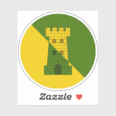 Sticker en vinyle SCA Fettburg (Feuille)