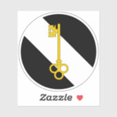 Sticker en vinyle SCA Frostheim (Feuille)