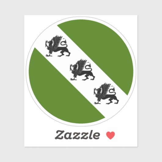 Sticker en vinyle SCA Gryphonwald (Feuille)