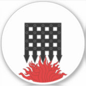 Sticker en vinyle SCA Hellsgate (Devant)