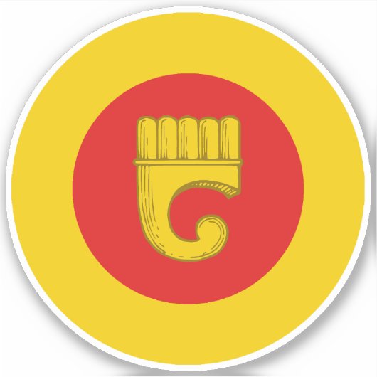 Sticker en vinyle SCA Hornwood (Devant)