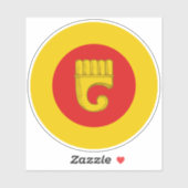 Sticker en vinyle SCA Hornwood (Feuille)