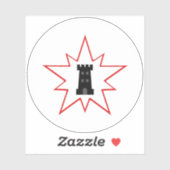 Sticker en vinyle SCA Northkeep (Feuille)