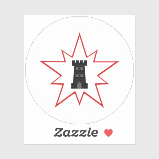 Sticker en vinyle SCA Northkeep (Feuille)