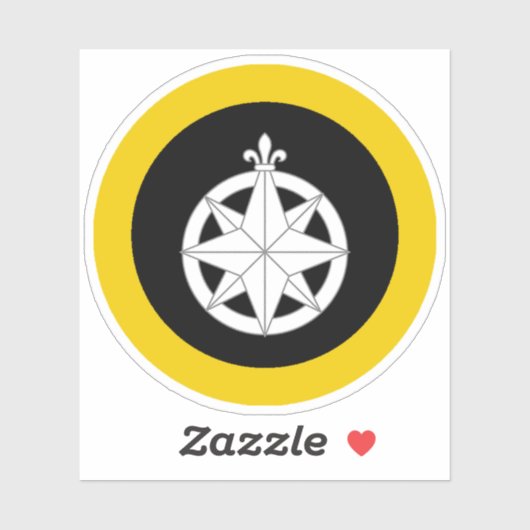 Sticker en vinyle SCA Northshield (Feuille)