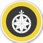 Sticker en vinyle SCA Northshield (Devant)