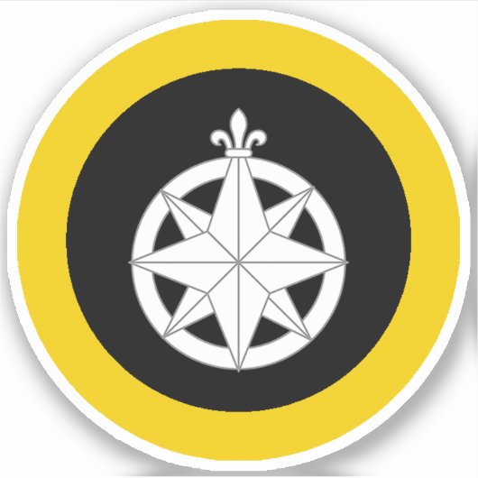 Sticker en vinyle SCA Northshield (Devant)