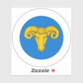 Sticker en vinyle SCA Ramsgaard (Feuille)