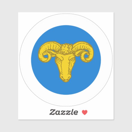 Sticker en vinyle SCA Ramsgaard (Feuille)