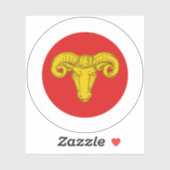 Sticker en vinyle SCA Ramshaven (Feuille)