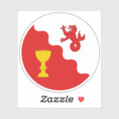 Sticker en vinyle SCA Rising Waters (Feuille)