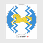 Sticker en vinyle SCA Ritterwald (Feuille)