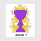 Sticker en vinyle SCA Saint Bunstable (Feuille)