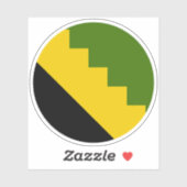 Sticker en vinyle SCA Steppes (Feuille)