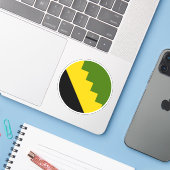 Sticker en vinyle SCA Steppes (Ordinateur portable avec iPhone)