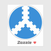 Sticker en vinyle SCA Twin Moons (Feuille)