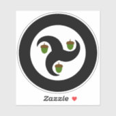 Sticker en vinyle sous-doseur SCA (Feuille)