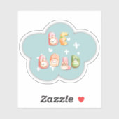 Sticker en vinyle - Soyez gras (Feuille)